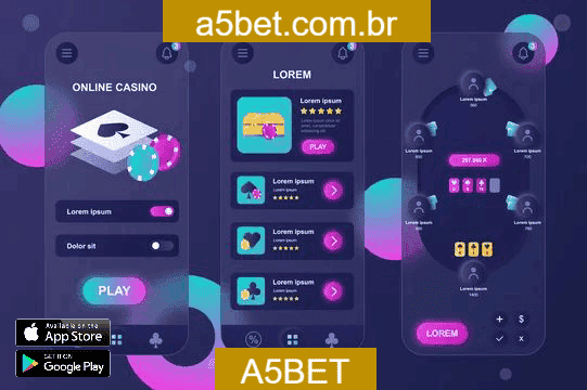 A5BET App Mobile - Android e iOS